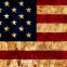 Drapeau USA grunge