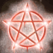 Pentacle lumineux